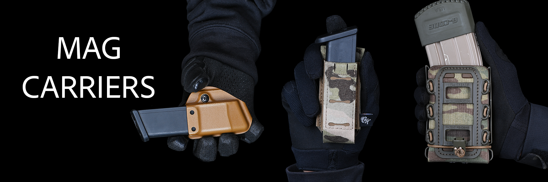 Magazine Carriers - tactical holsters and equipment
